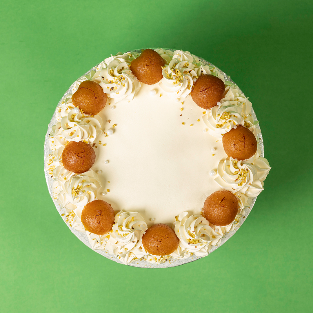 Eid Gulab Jamun Cake